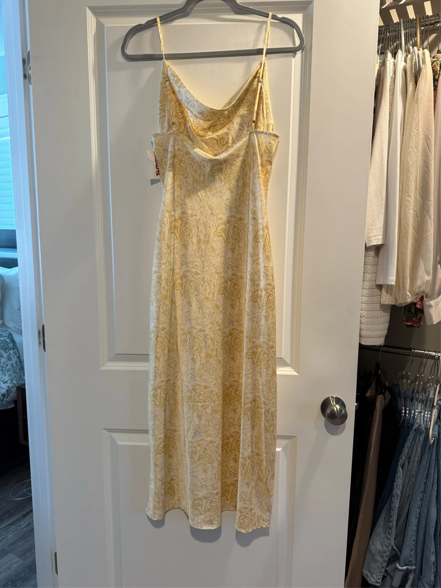 Yellow Floral Dress - Image 2