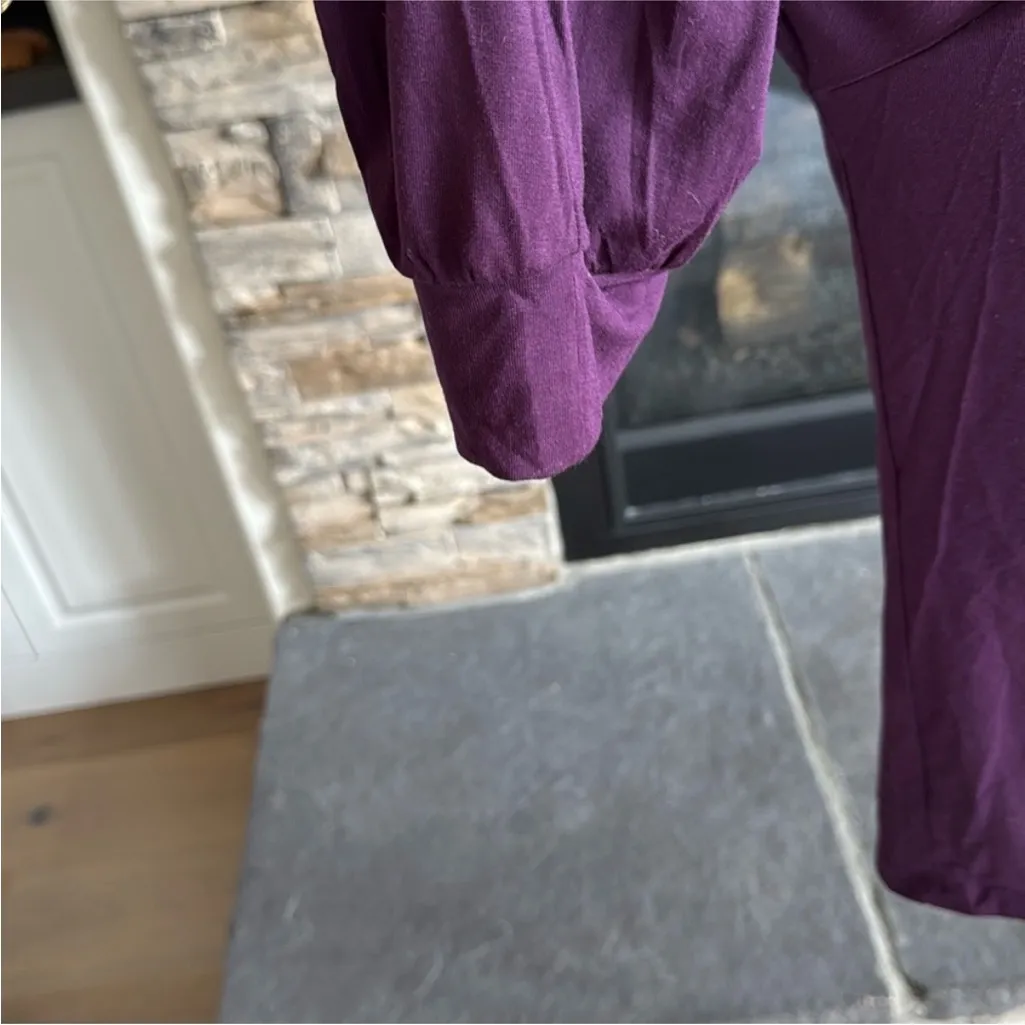 Premise Off-Shoulder Purple Blouse - Image 9