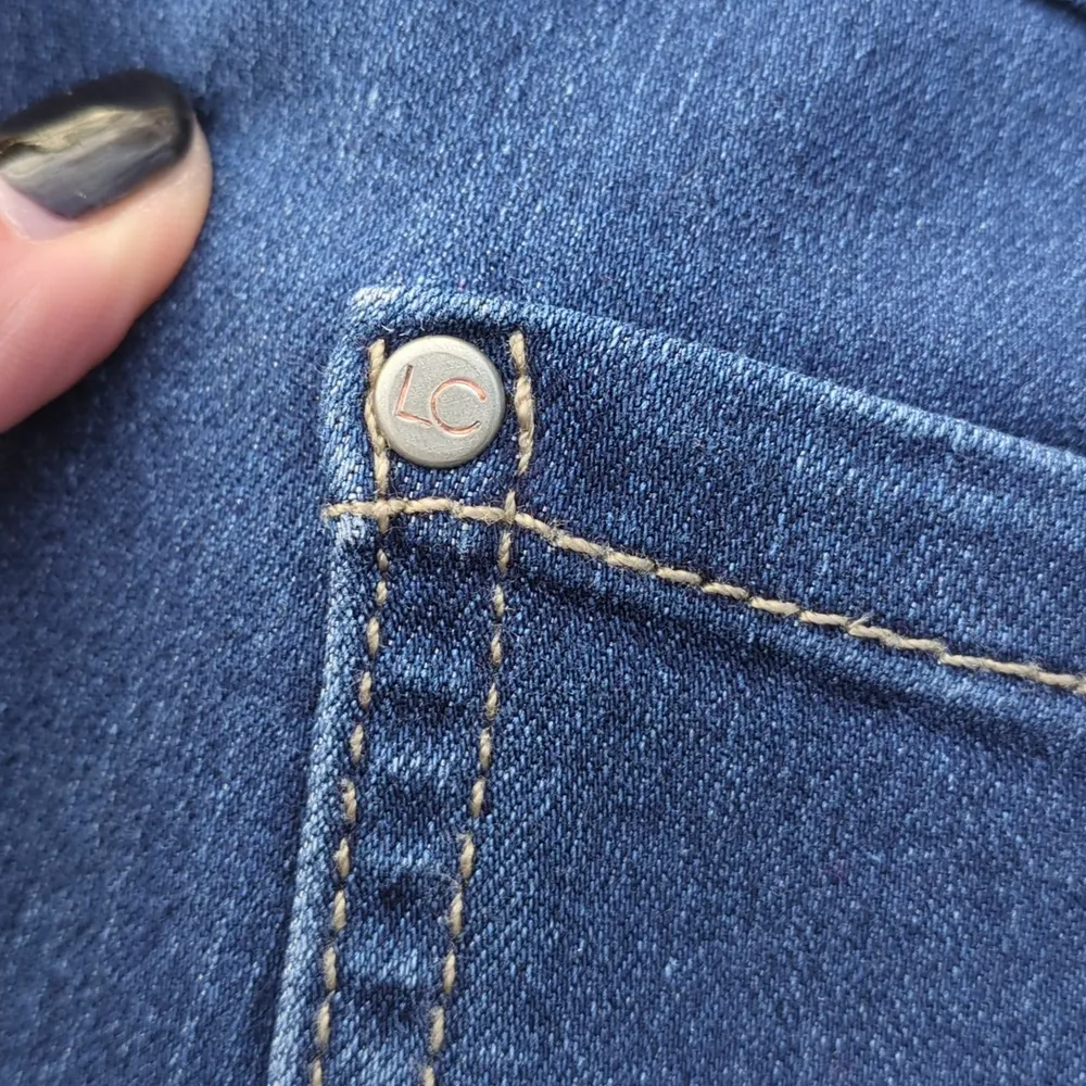 LC Lauren Conrad Darkwash Jegging Fit Jeans - Image 10