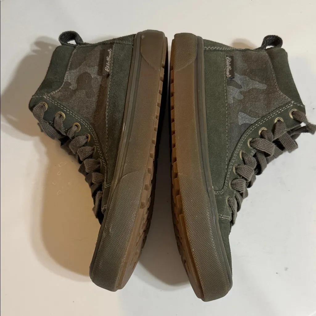 Eddie Bauer Olive High-Top Sneakers - Image 5