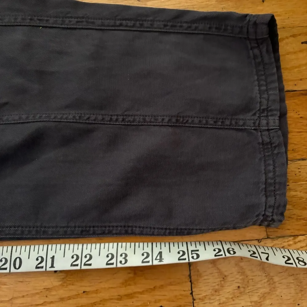 Faherty  Gray Taper Pull On Pants Size Small - Image 7