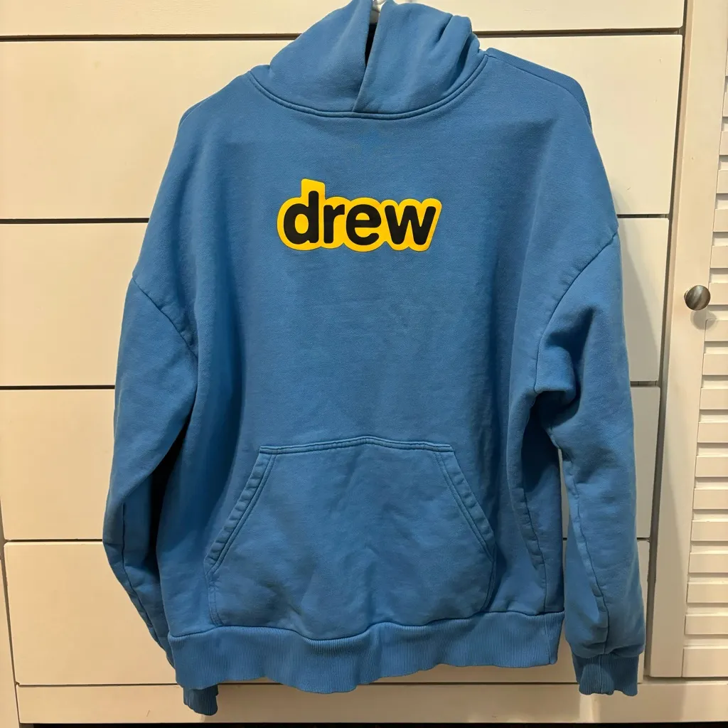 Drew House Secret Hoodie Blue - Image 2