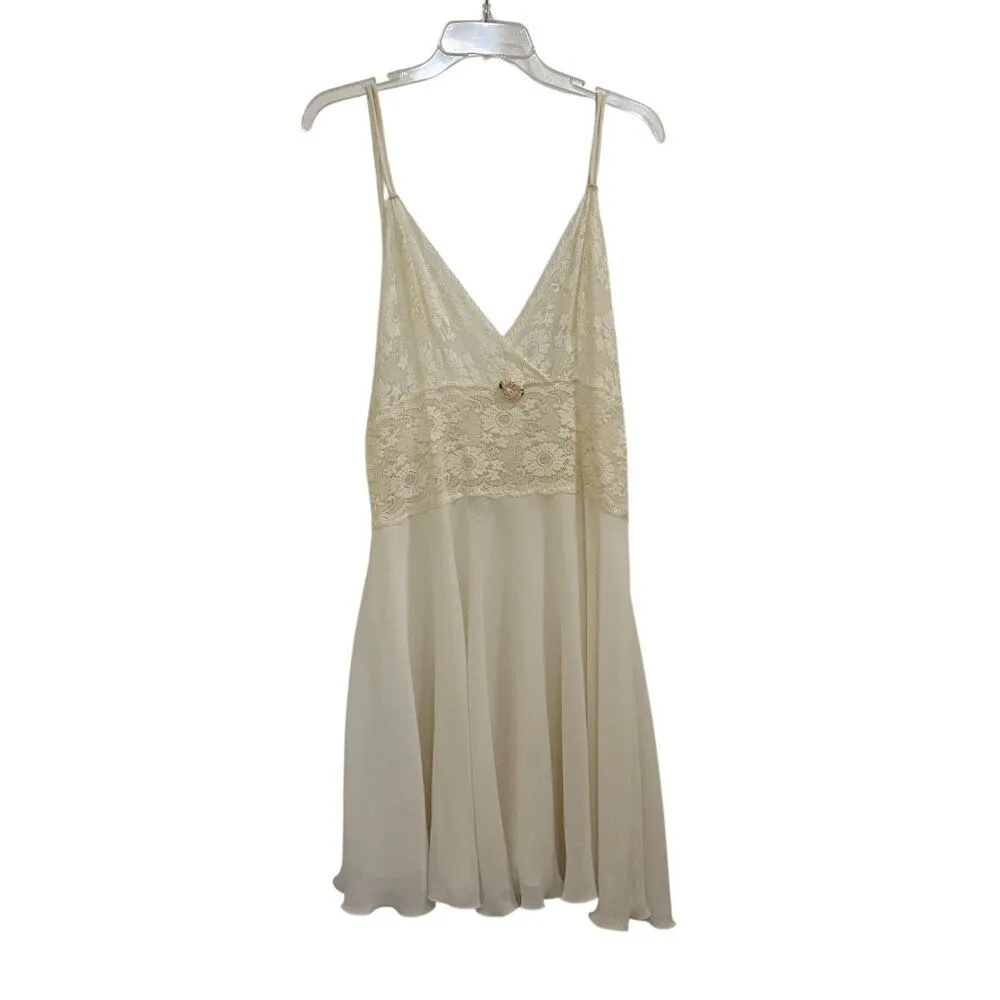 Vintage Kayla lace feminine babydoll honeymoon lingerie Size XL - Image 2