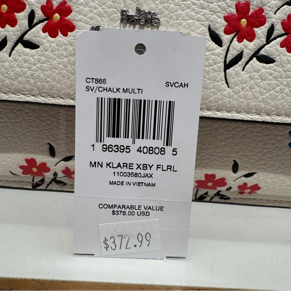 Mini Klare Crossbody With Floral Print CT866 - Image 8