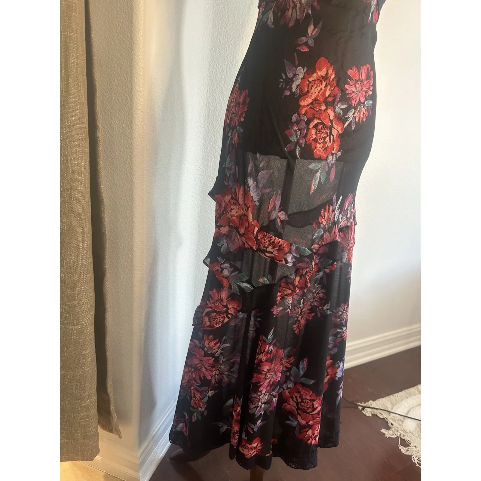 Free People Intimately Stay Awhile Sleeveless Maxi Dress, Size XSmall - Image 14