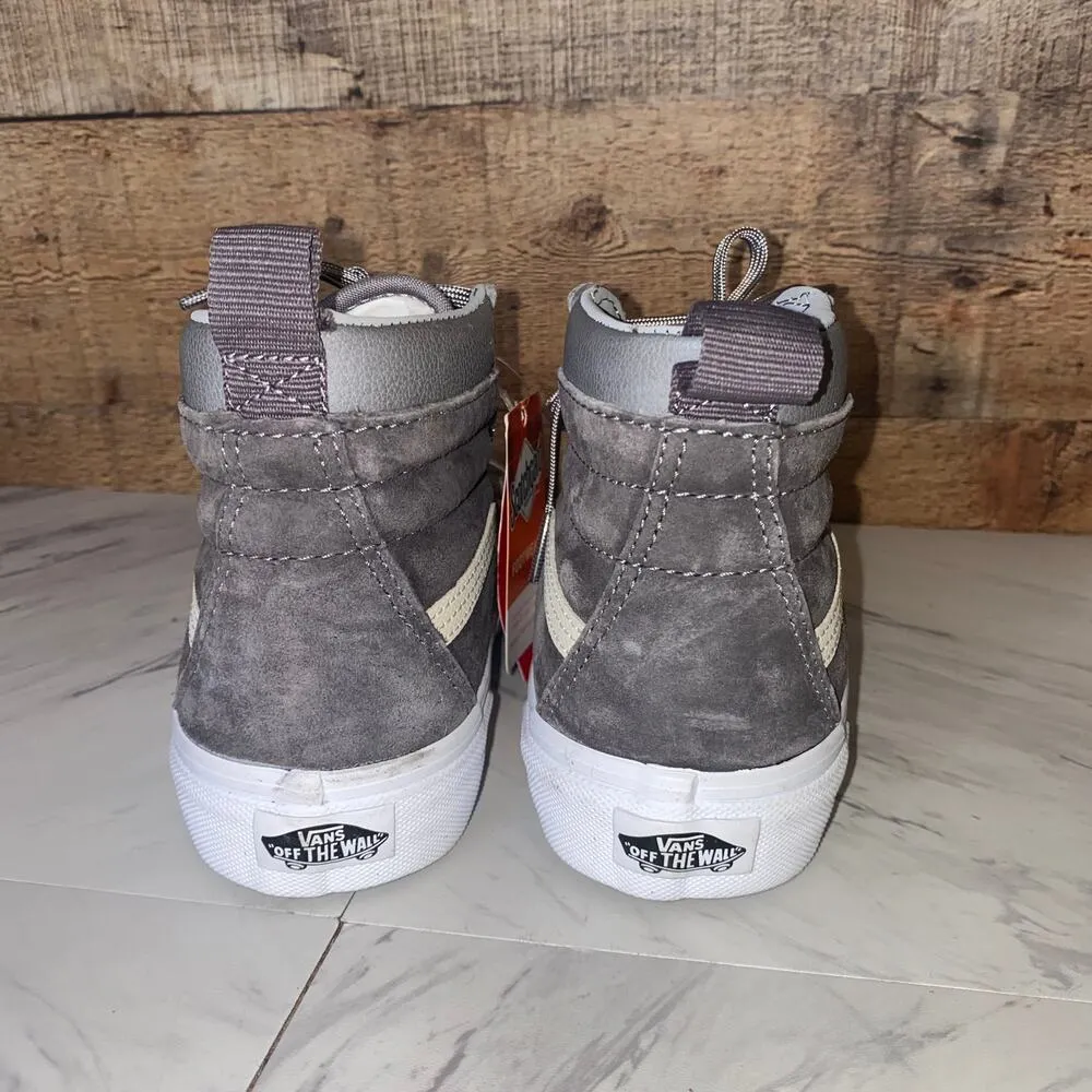 Vans Grey SK8-Hi Rabbit Frost Skate Shoes New with tags Mismatched - Image 9