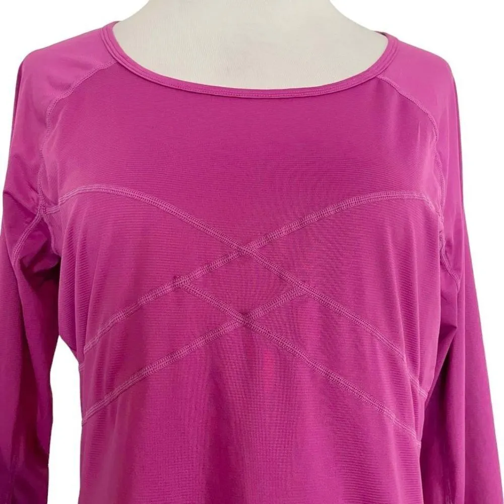 Prana Size Medium Long Sleeve Shirt Athletic Tee - Image 2