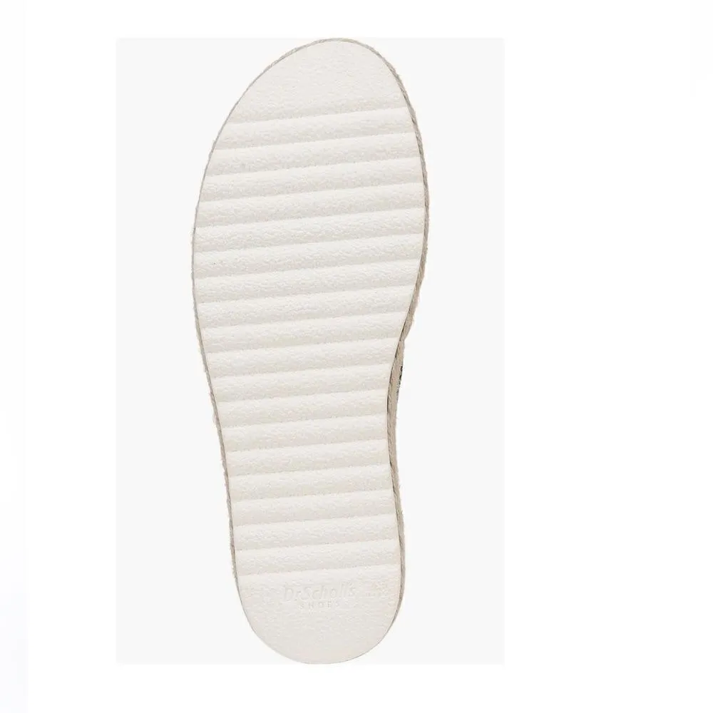 Dr. Scholl's Electric Platform Wedge Sandal, Cushioned, Black/Tan, Size 9, NWT - Image 7