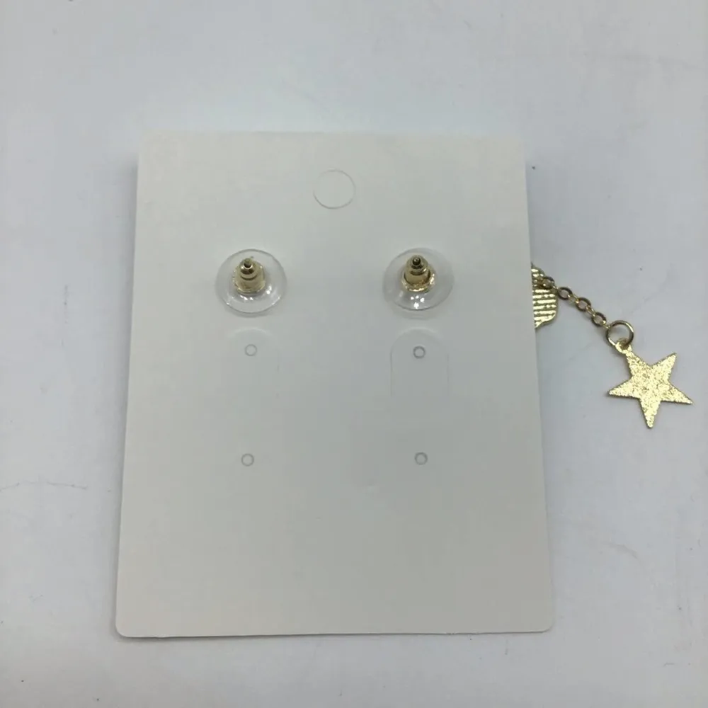 New Christmas SantaClaus gift bag fashion earrings Red - Image 2