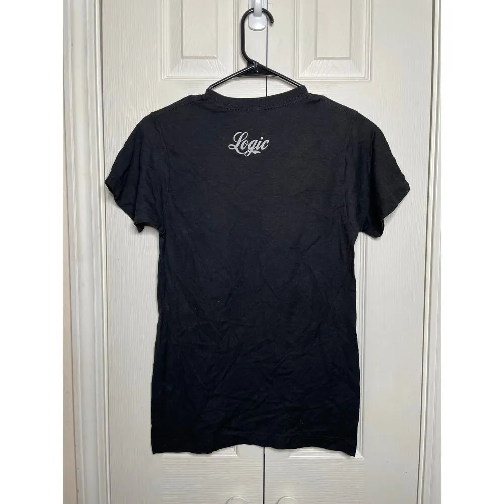 NEW Hot Topic LOGIC Album T Shirt Womens Size XS Black - Image 4
