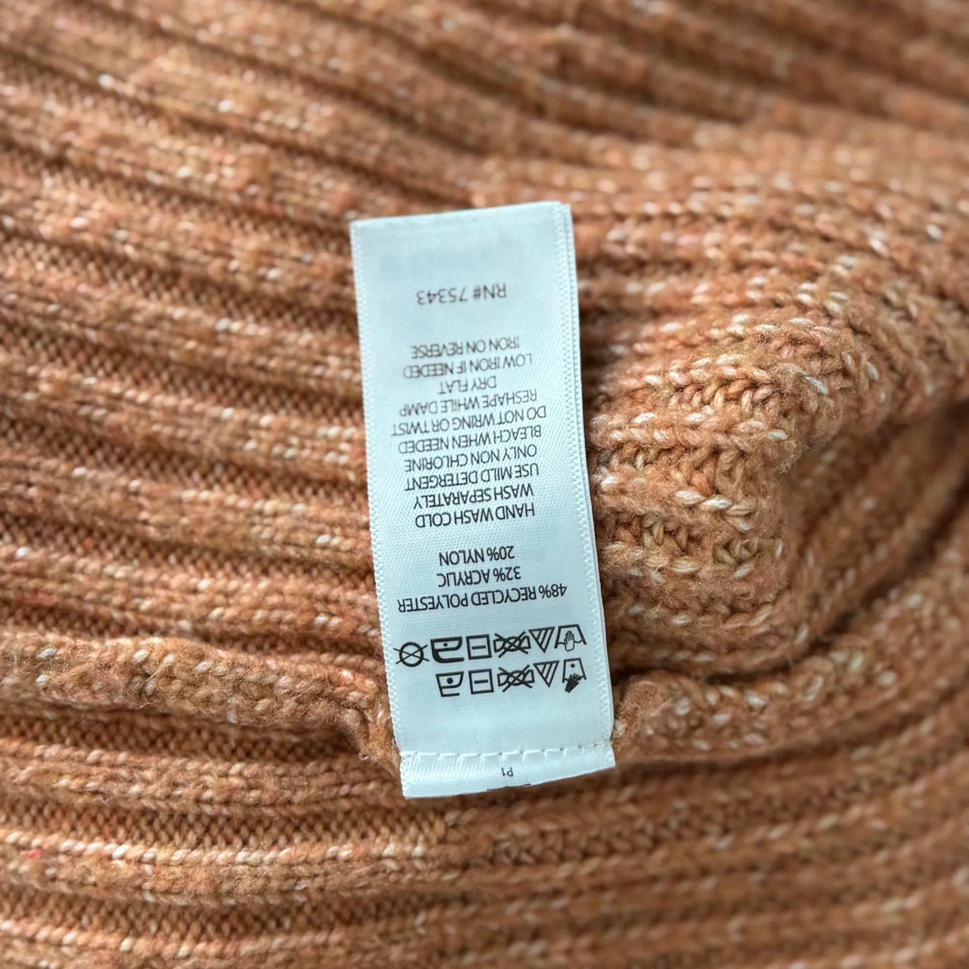 Jessica Simpson Cropped Half Zip Ribbed Sweater  - Image 7