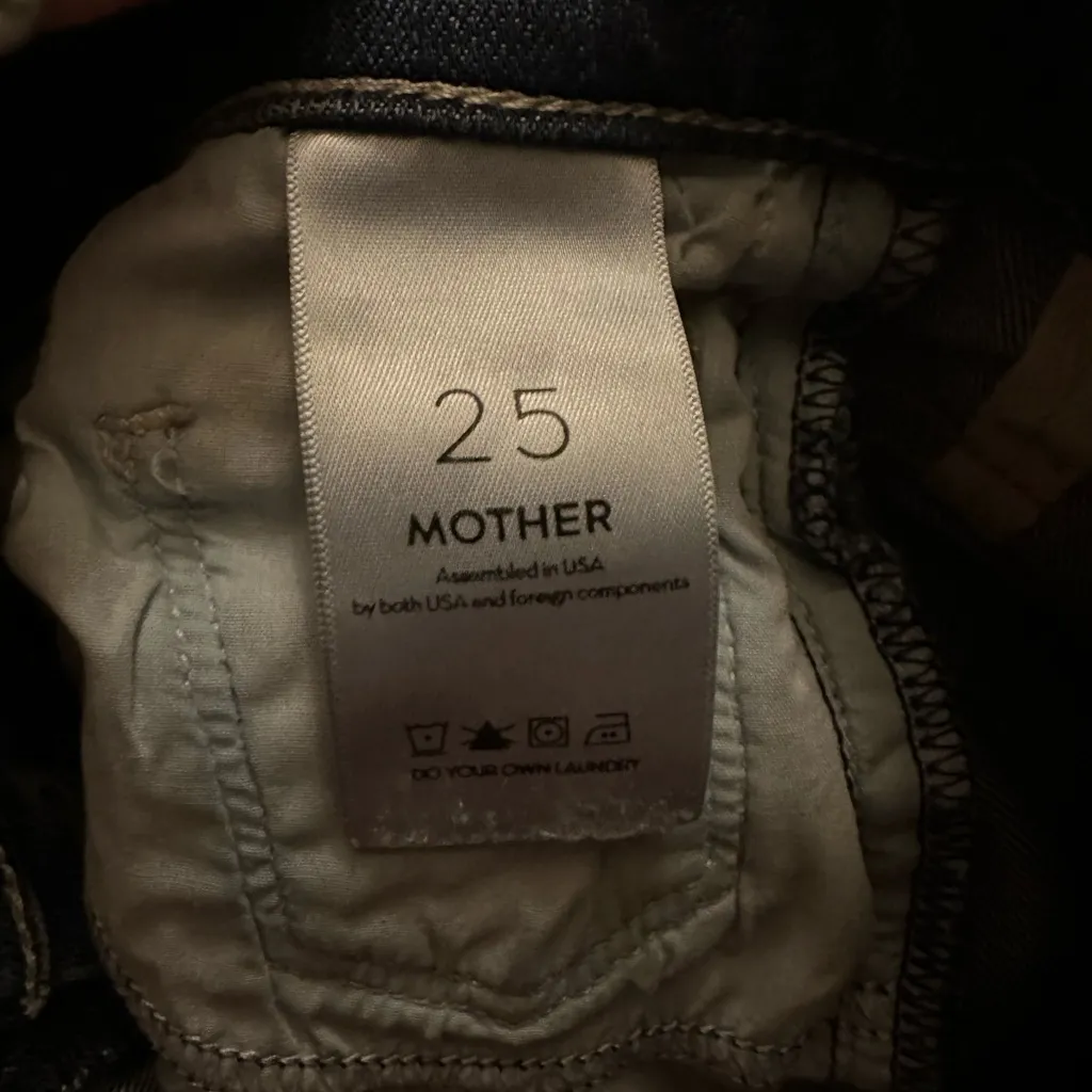 Mother Denim Swooner Snap Short Fray Medium Kitty Size 25 Jean shorts Blue - Image 5