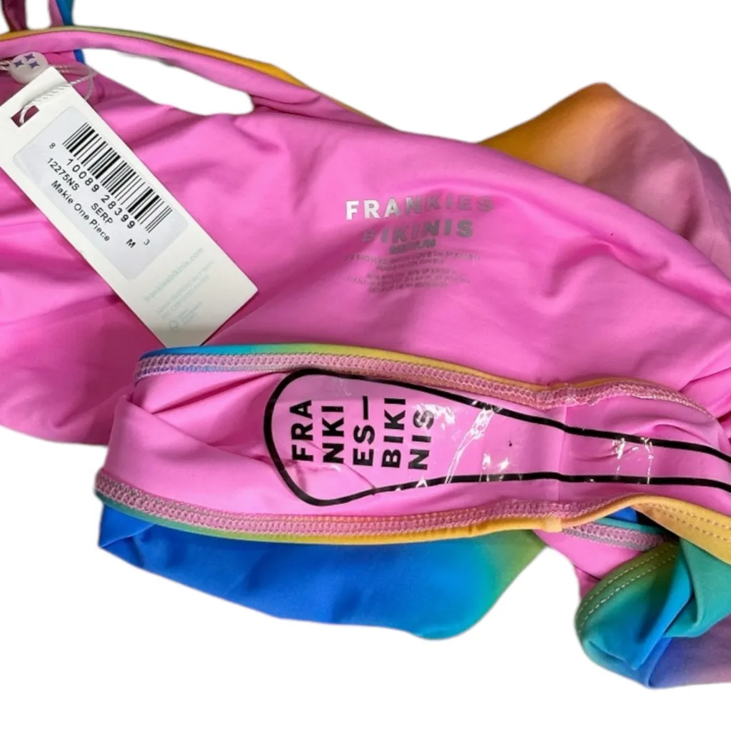 FRANKIES BIKINIS Makie One Piece Swim, Serotonin, Medium - Image 12