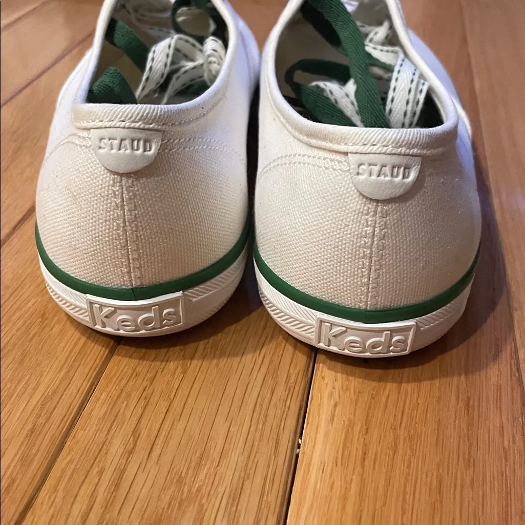 Staud x Keds White Sneakers - Image 3