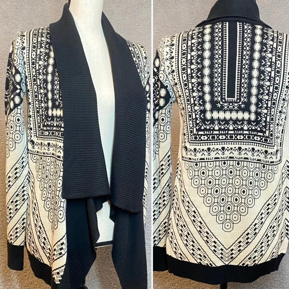 Urban Outfitters Staring at Stars Intarsia Cardigan Sweater Size Small - Image 4