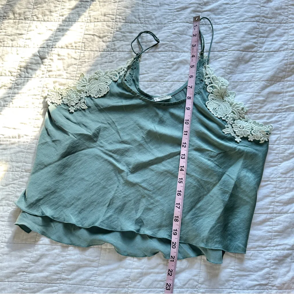 Free People Intimately Teal Tank Top - Image 6