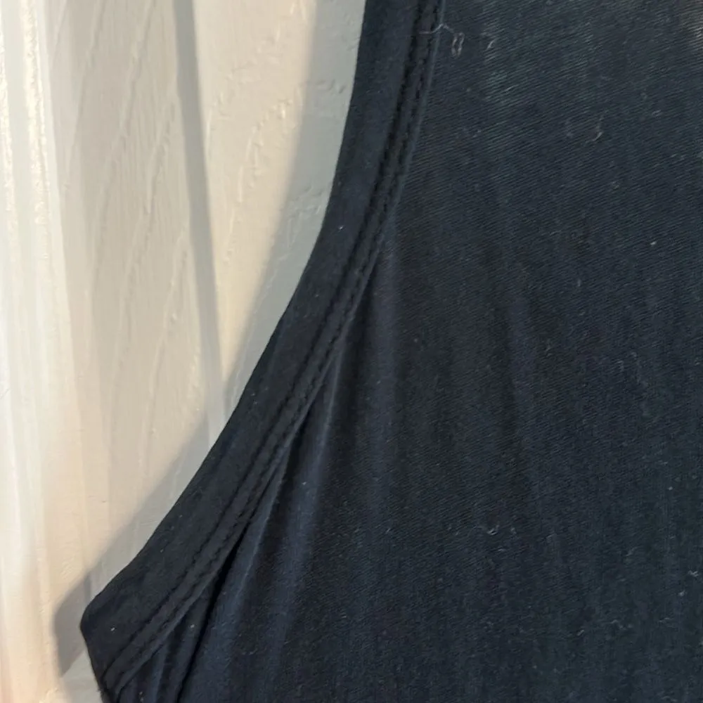 Bobi Women’s Black Basic Racerback Tank Top, Size L - Image 4