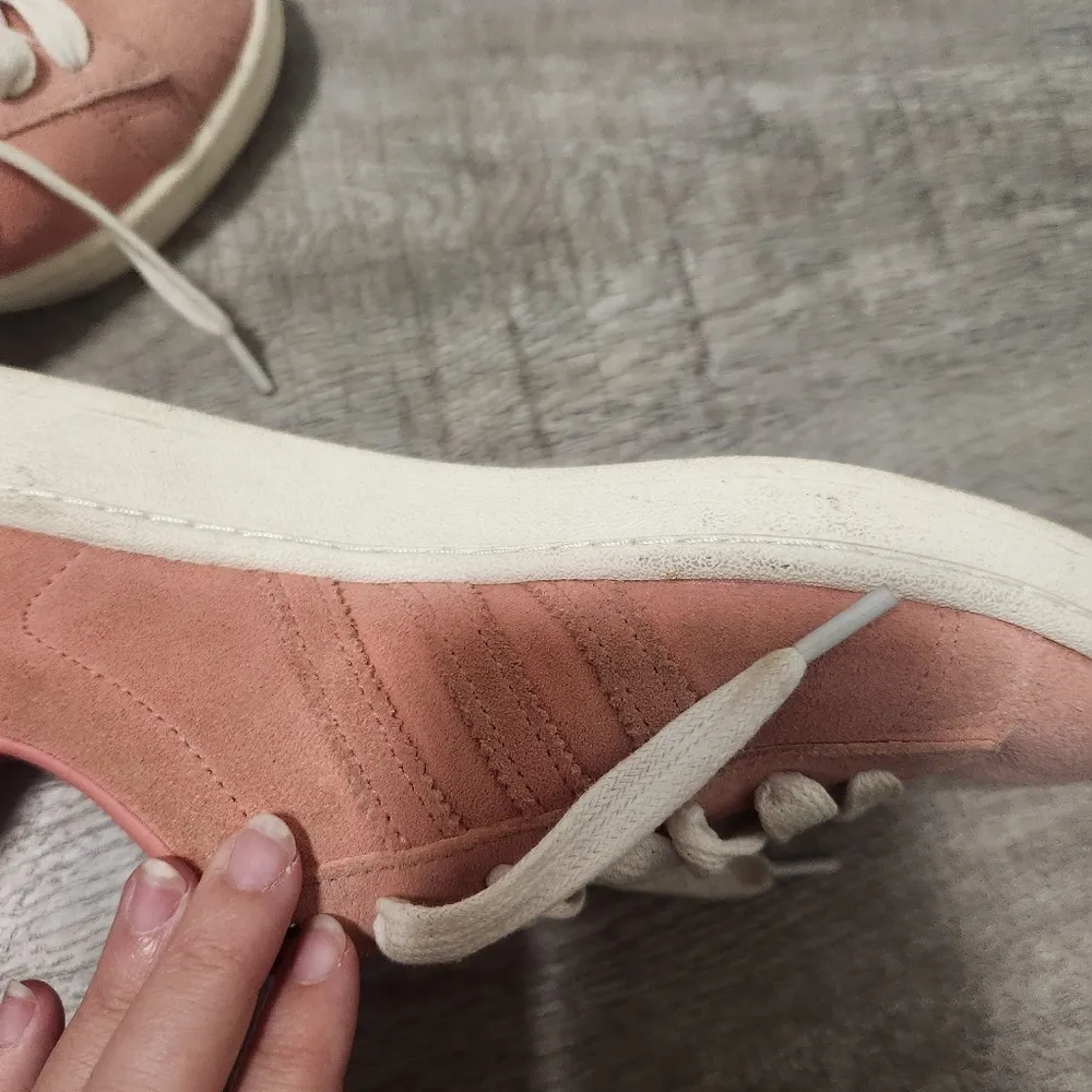 Adidas Pink Campus Sneakers Size 7 - Image 15