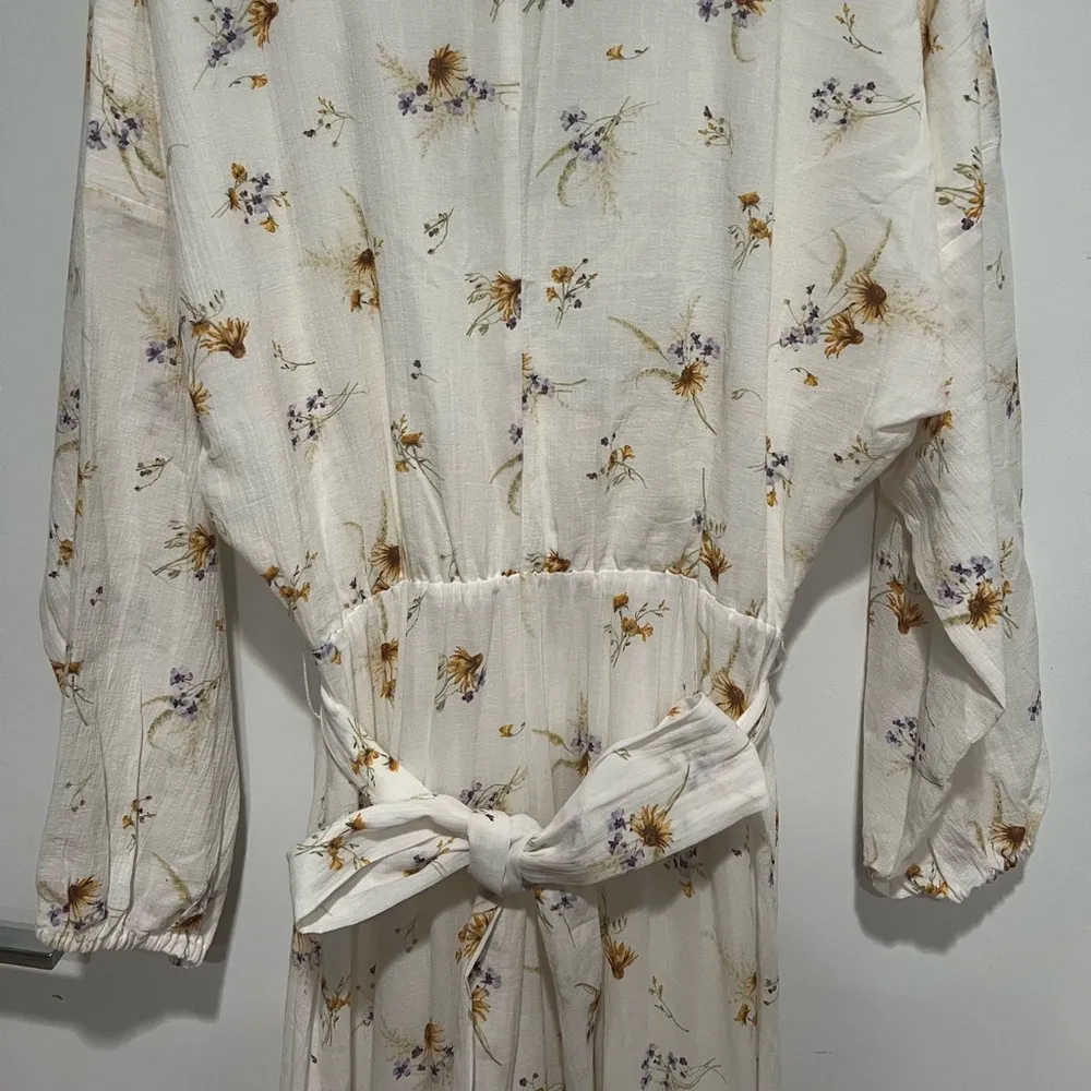 Wildflower collection floral long sleeve wrap maxi dress - Image 9