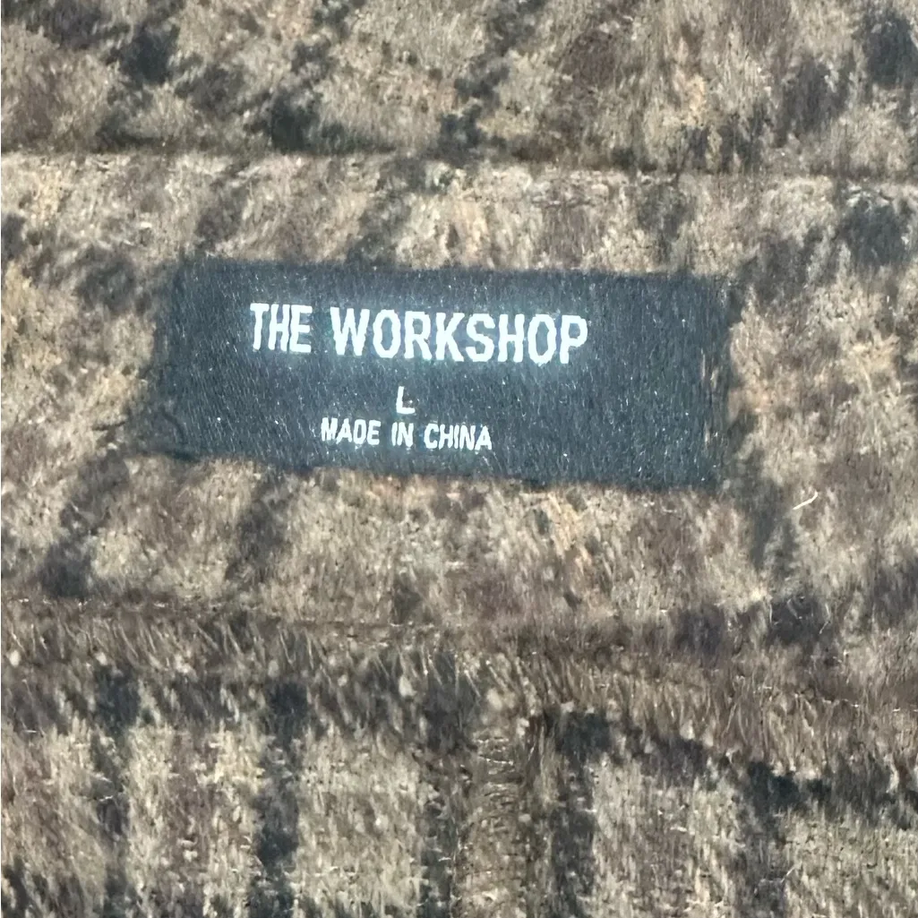 The Workshop Republic Clothing Plaid Mini Skirt Sz L preppy academia - Image 3