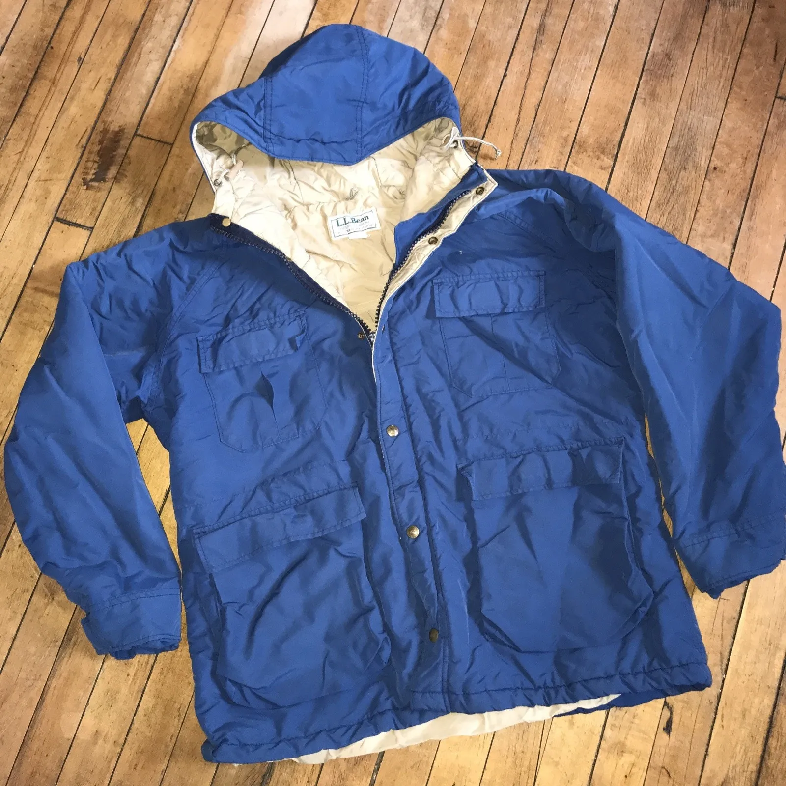 LL Bean Womens Blue XL Baxter State Parka - Image 2