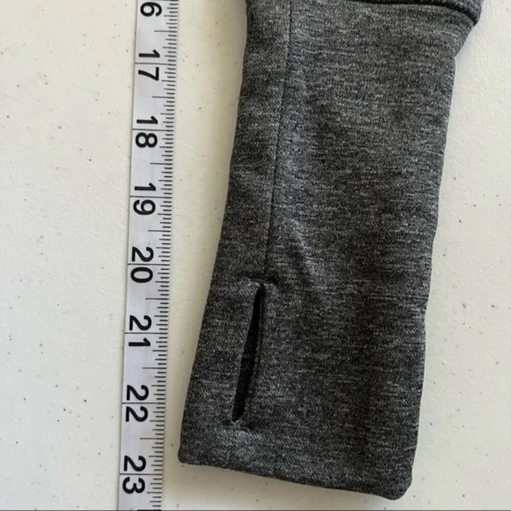 C9 by Champion athletic cropped funnel neck hooded sweater xs gray - Image 10