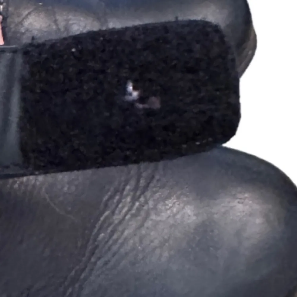 BOC‎ Black Leather Shoes Size 8 - Image 5