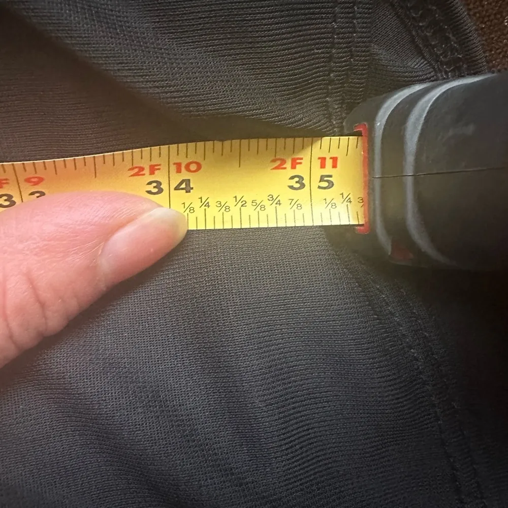 Nik & Nash Black Sleeveless Sheer Dress beaded Collar. Sz XL - Image 8