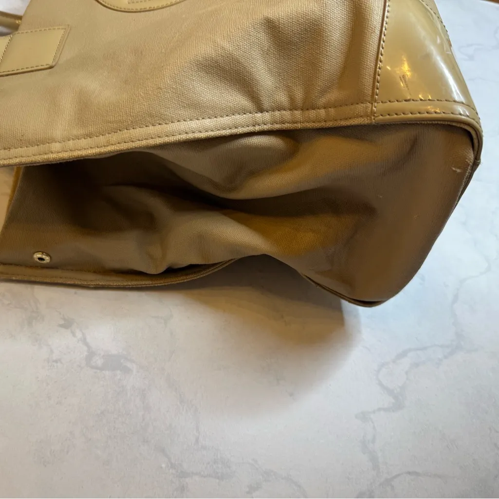 Tory Burch Ella Natural Nylon Tote bag - Image 4