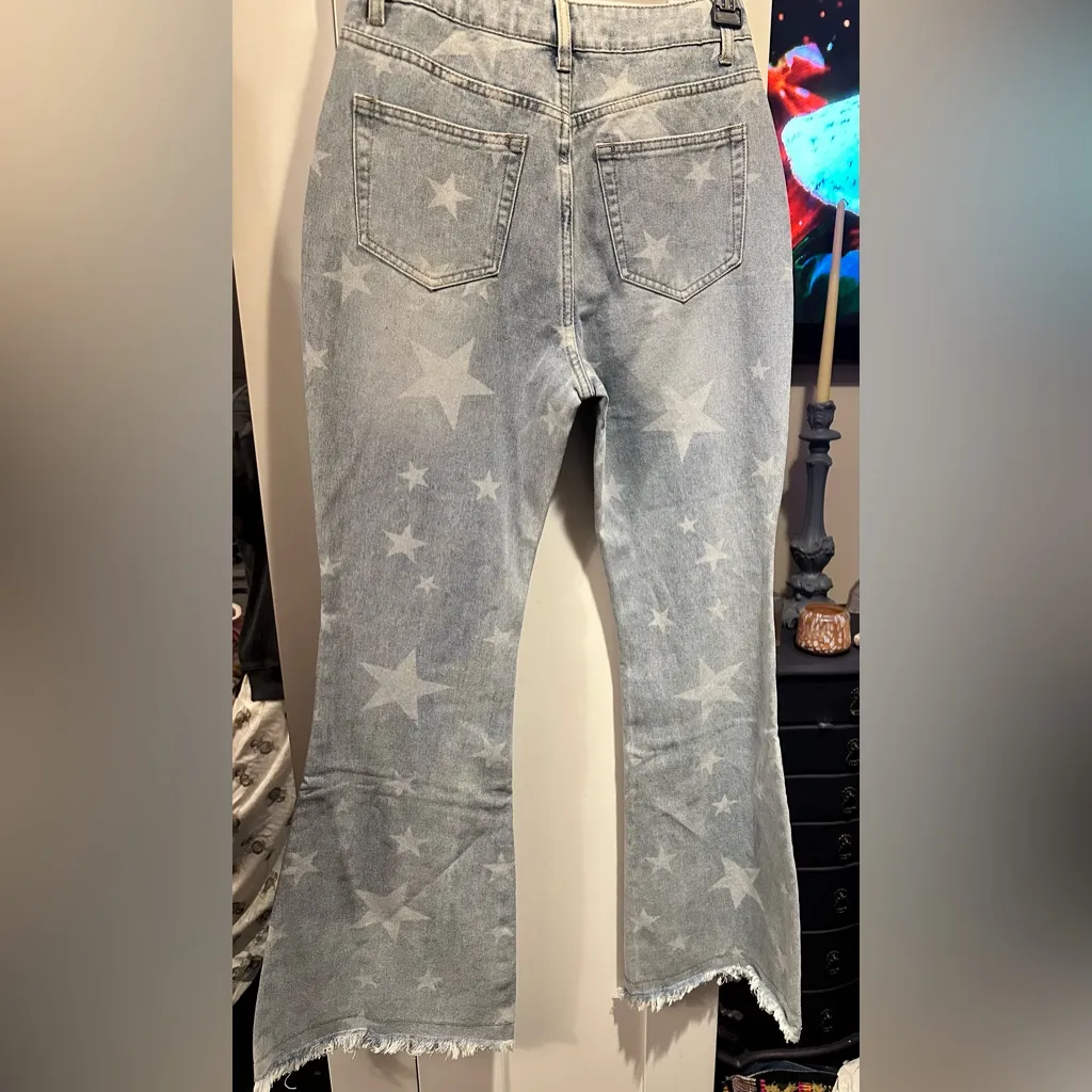 NWT Blue Velvet Star Flare Jeans - Image 5