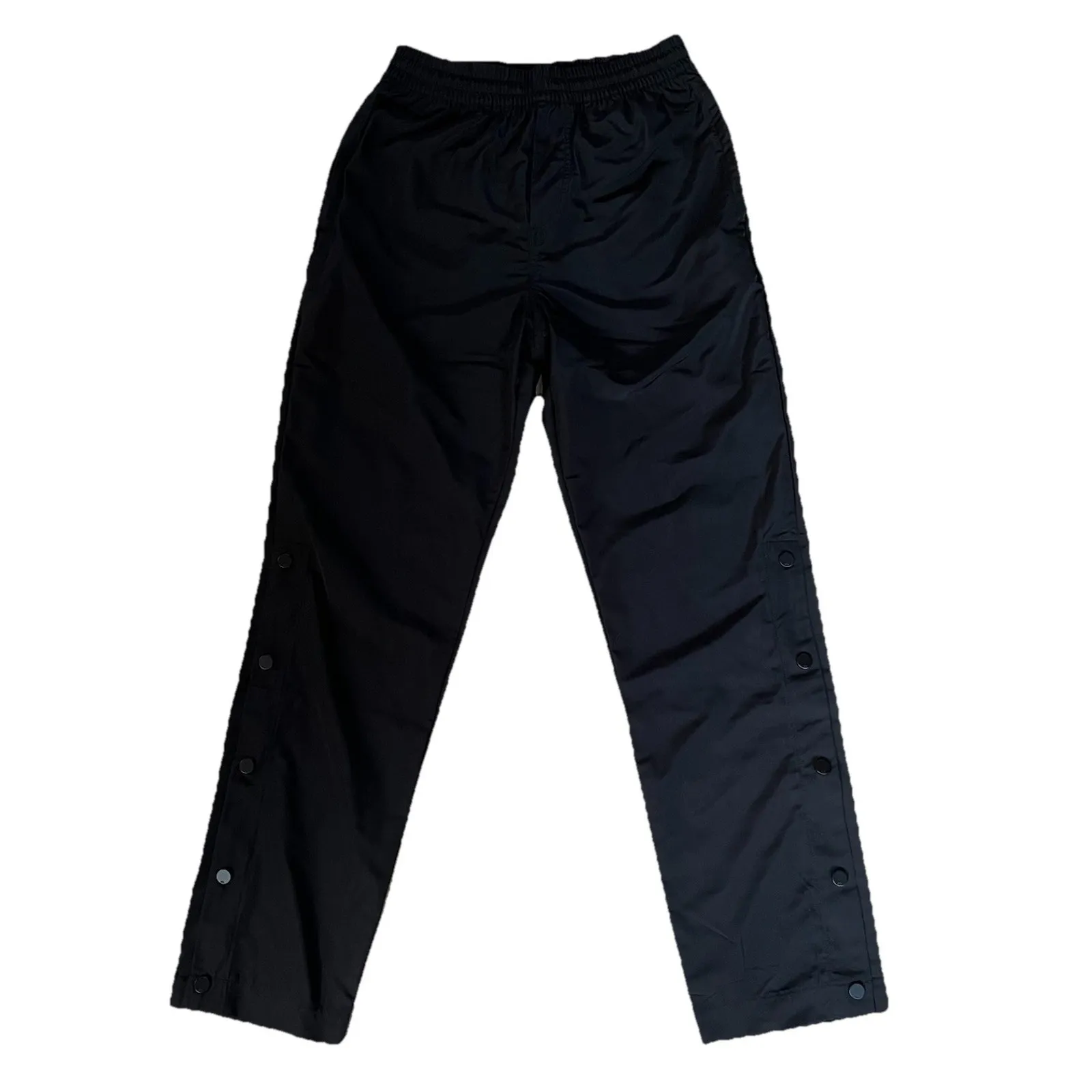 ALO Yoga Courtside Tearaway Side Snap Button Pant Women’s Size XS Triple Black - Image 2