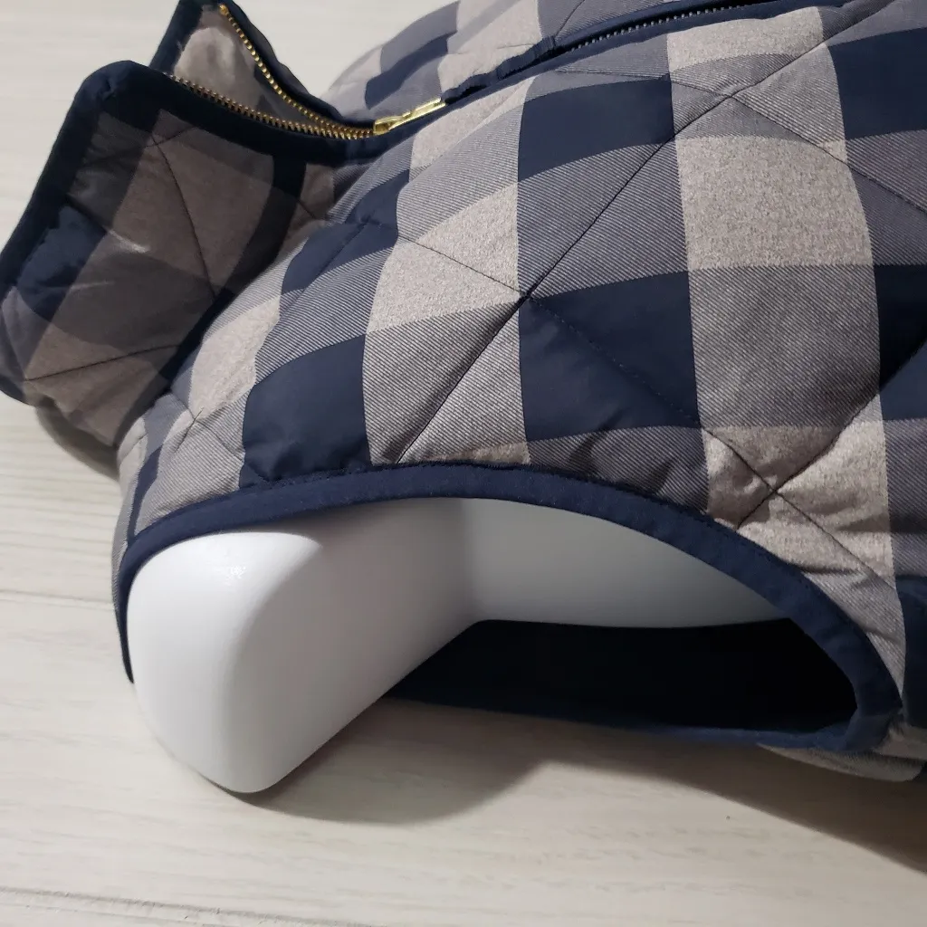 J Crew‎ Buffalo plaid vest size S - Image 9