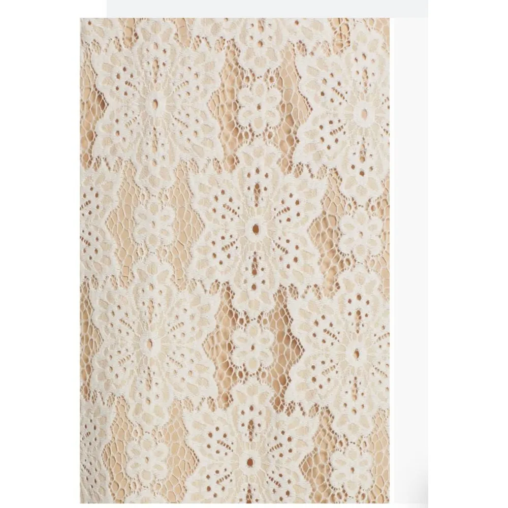 WAYF Meander Tiered Lace Maxi Dress Size Small - Image 11