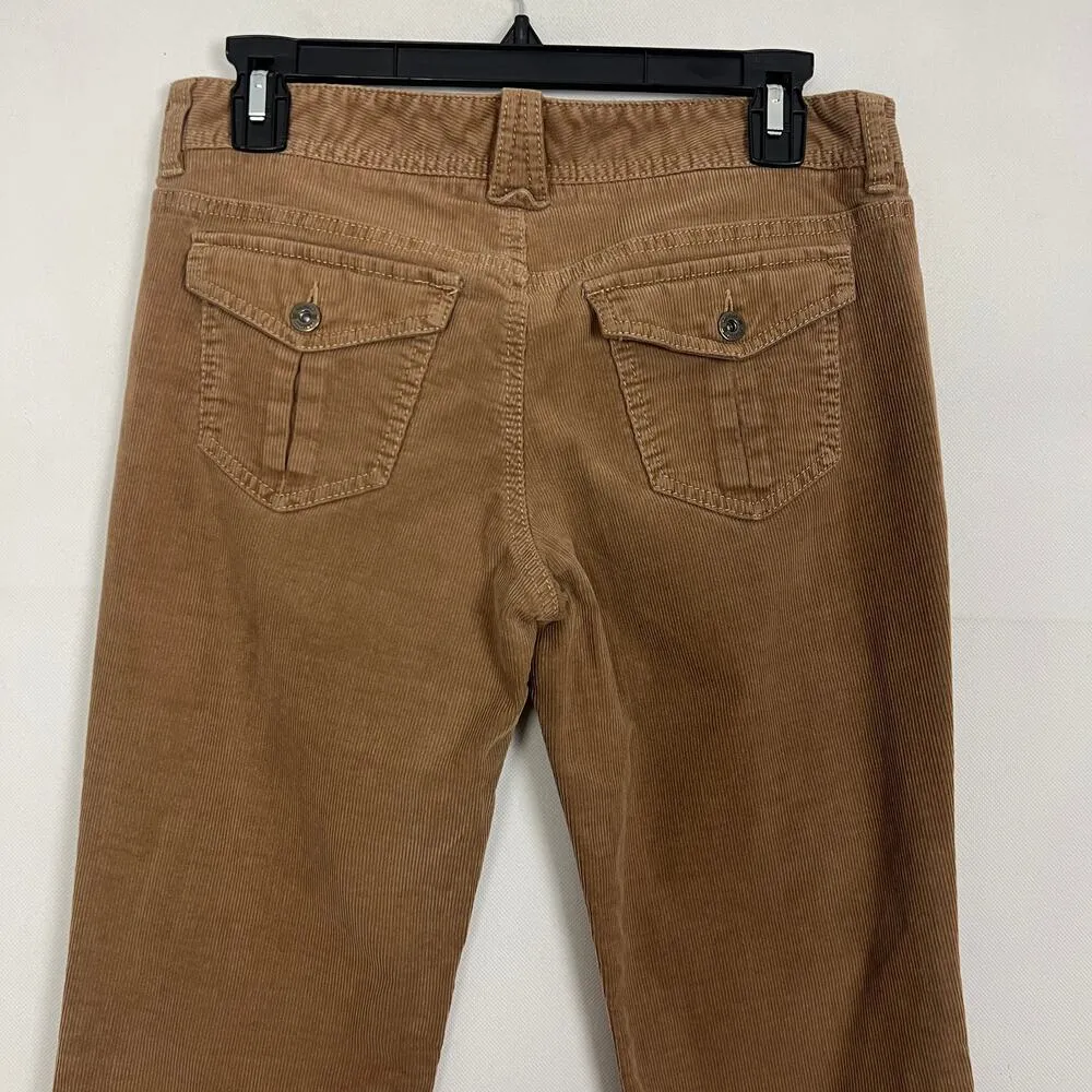 Tommy Hilfiger Womens Corduroy Pants 4 Mid Rise Straight Leg Y2K Retro Western - Image 7