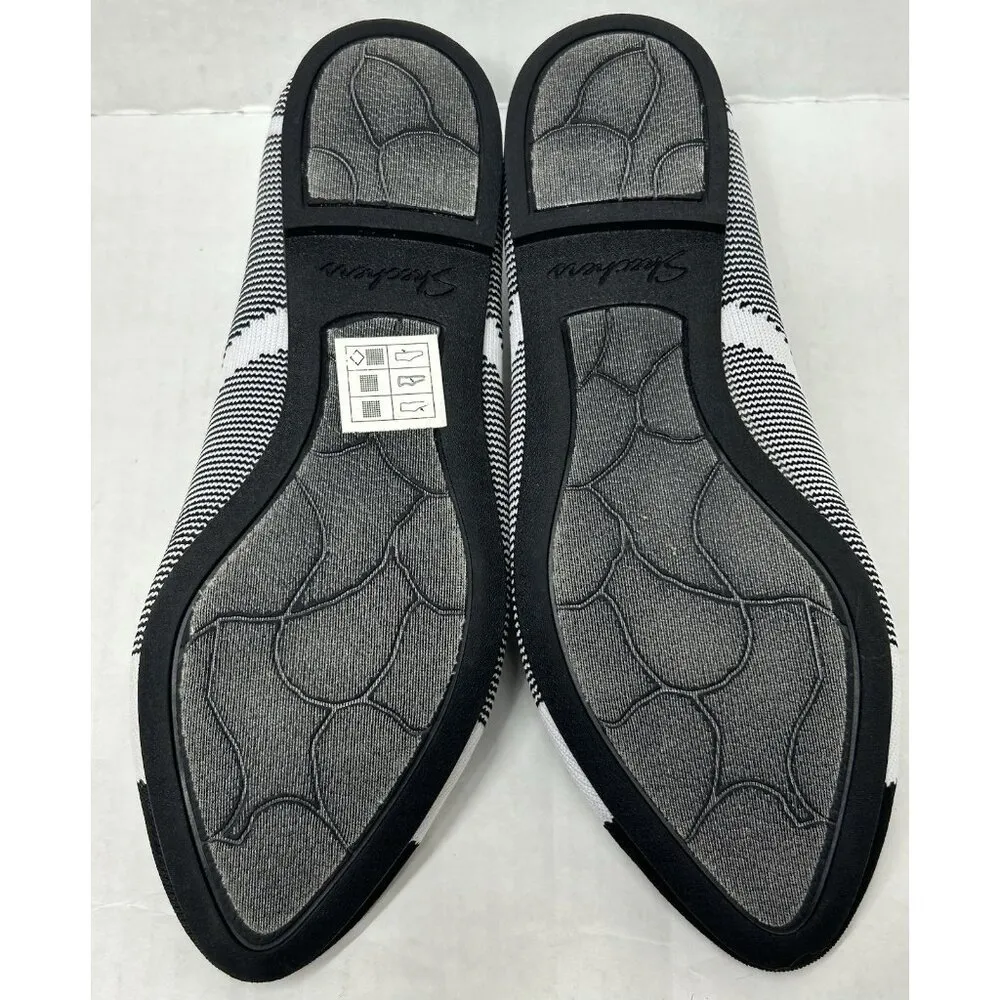 NEW Skechers Womens Cleo Wham Casual Slip On Ballet Flats 48487 Black Shoes Sz 6 - Image 8