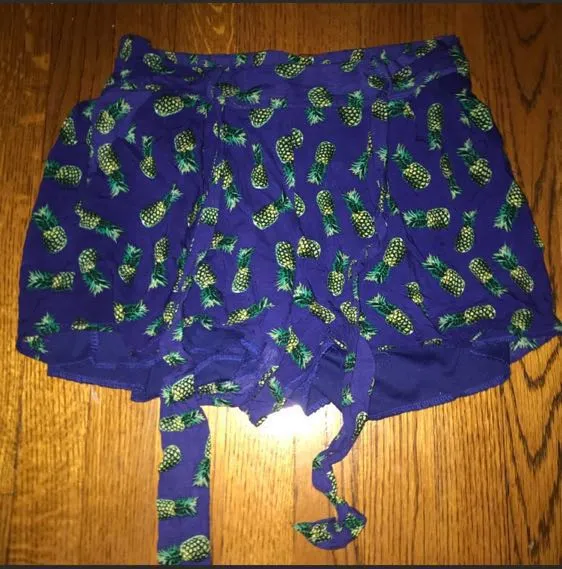 Francesca's Kaiaka Pineapple Printed Shorts  - Image 5