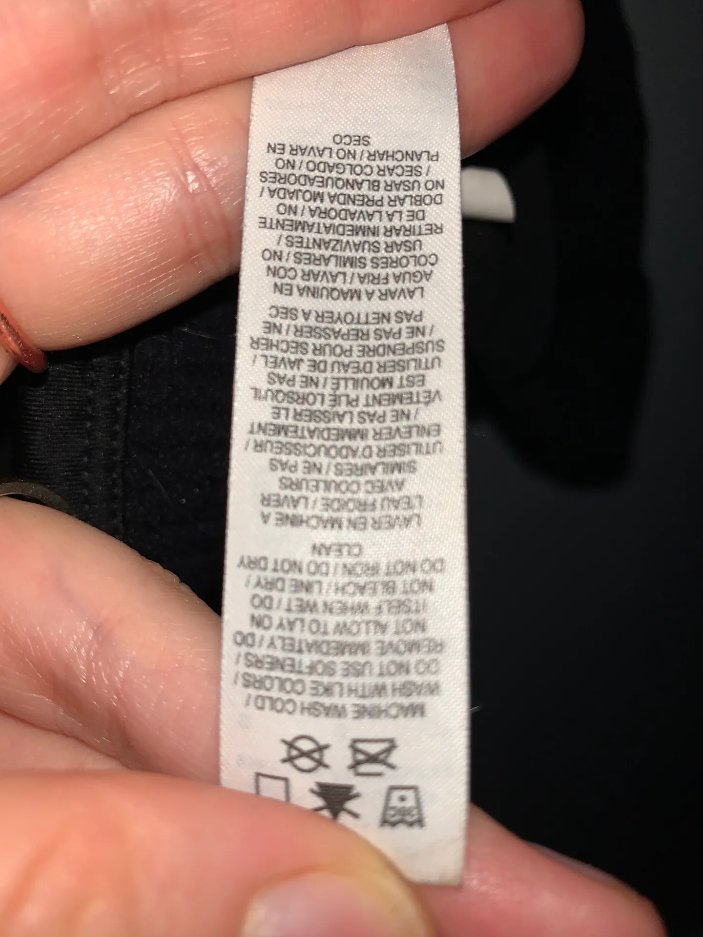 Nike Black Sports Bra - Image 5