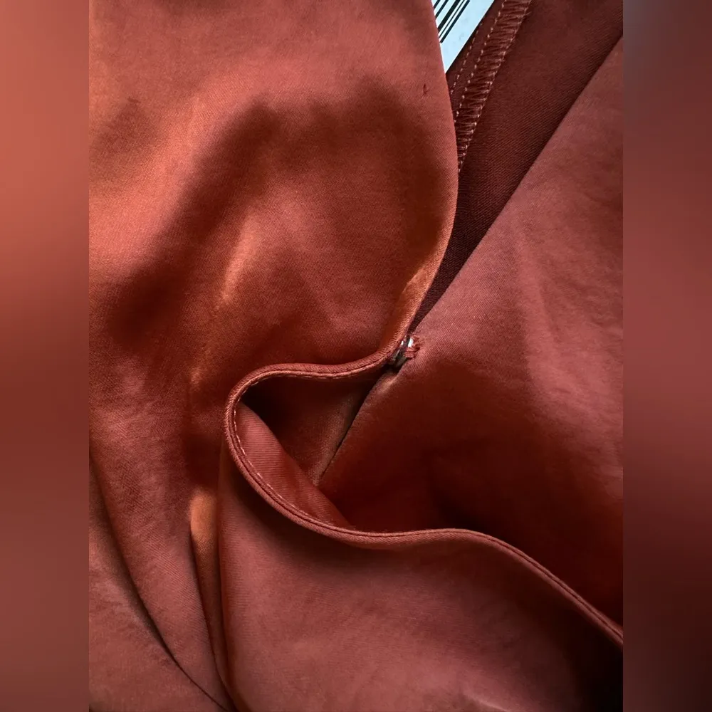 F21 Contemporary satin surplice bodysuit - Image 6