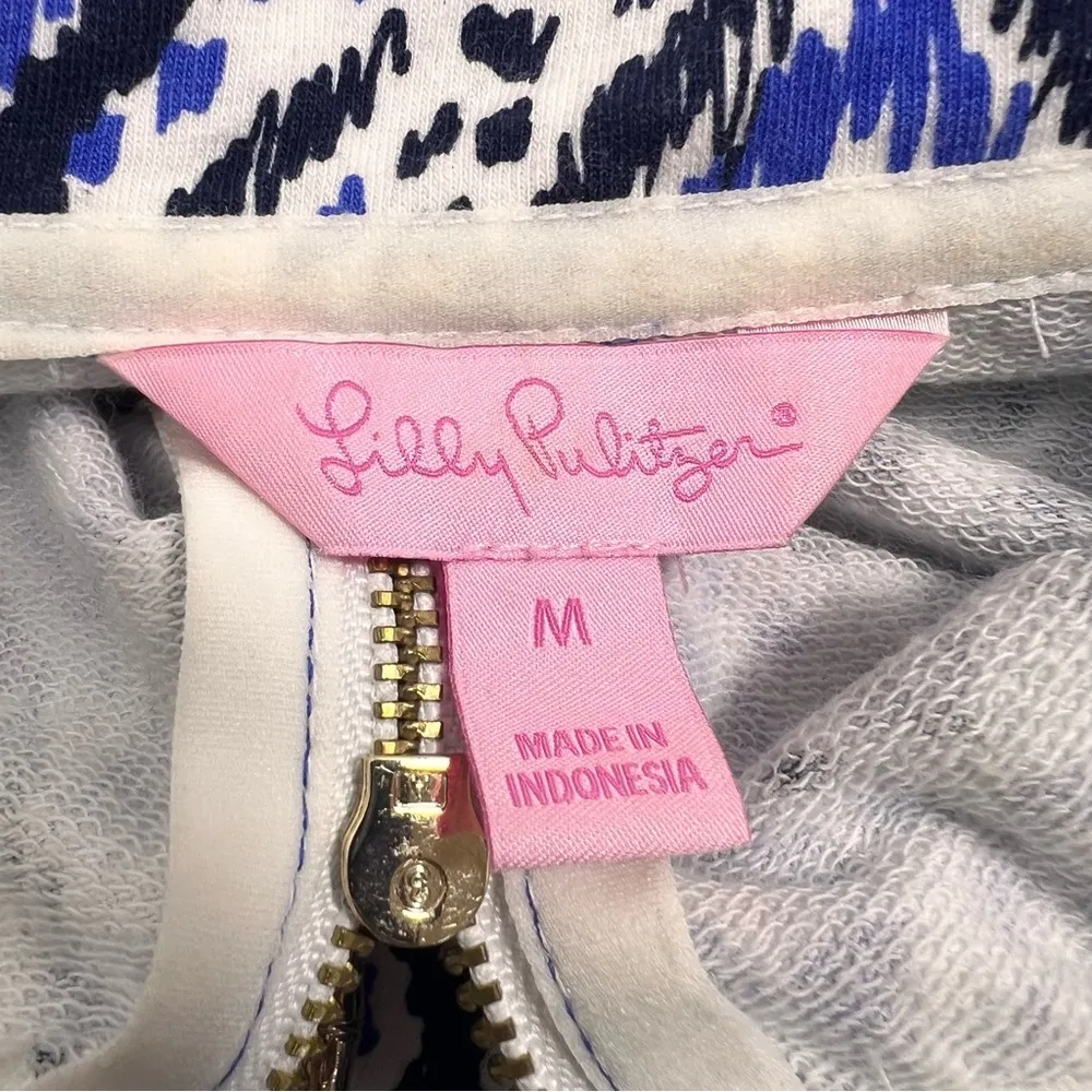 Lilly Pulitzer Skipper Popover Dress, Beckon Blue Oh My Cod - Image 6