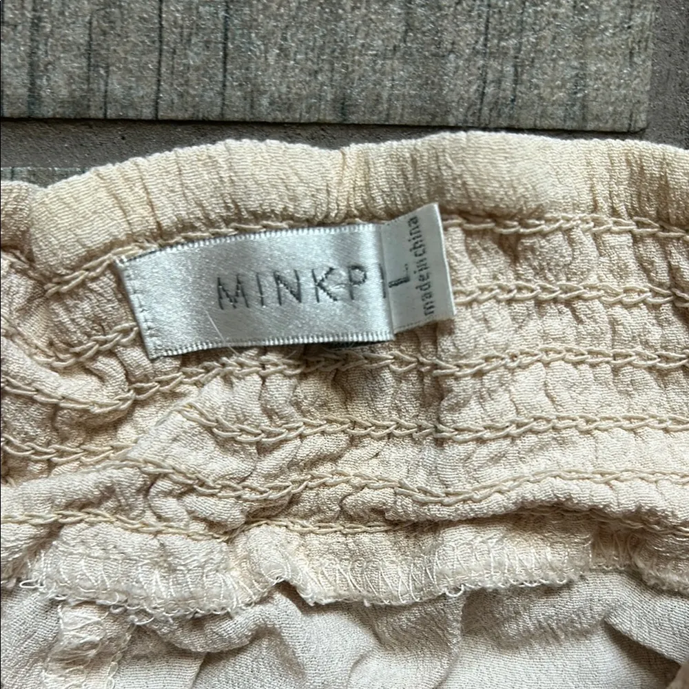 MINKPINK Cream Midi Skirt - Image 2