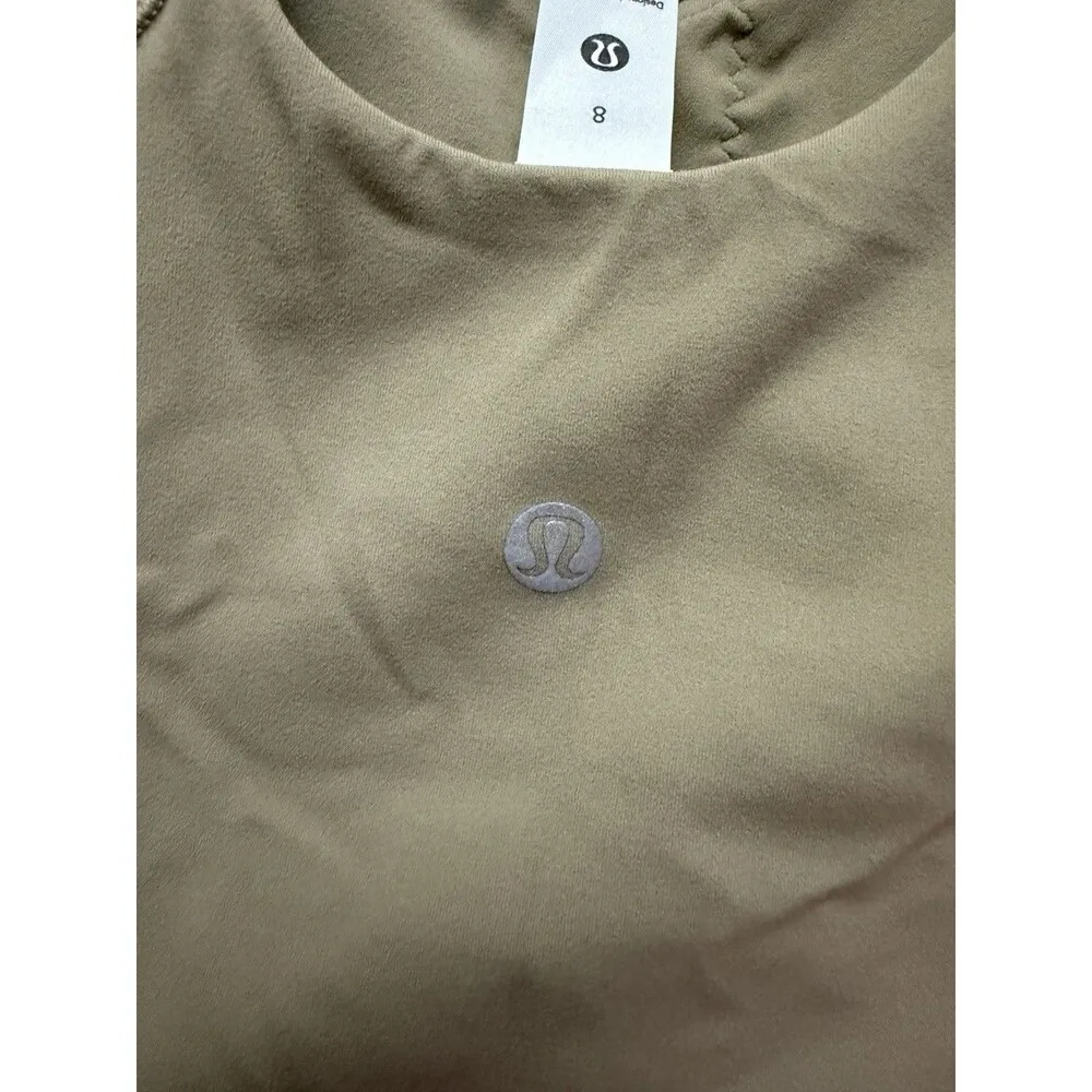 Lululemon Women’s Align Tank Top SHOK Sheer Oak Gray Size 8 New w/tag $68 - Image 5