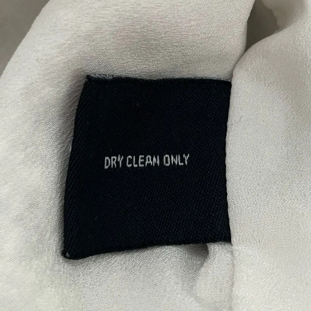 W118 Walter Baker Lace Dress Cream Black Size Large - Image 7