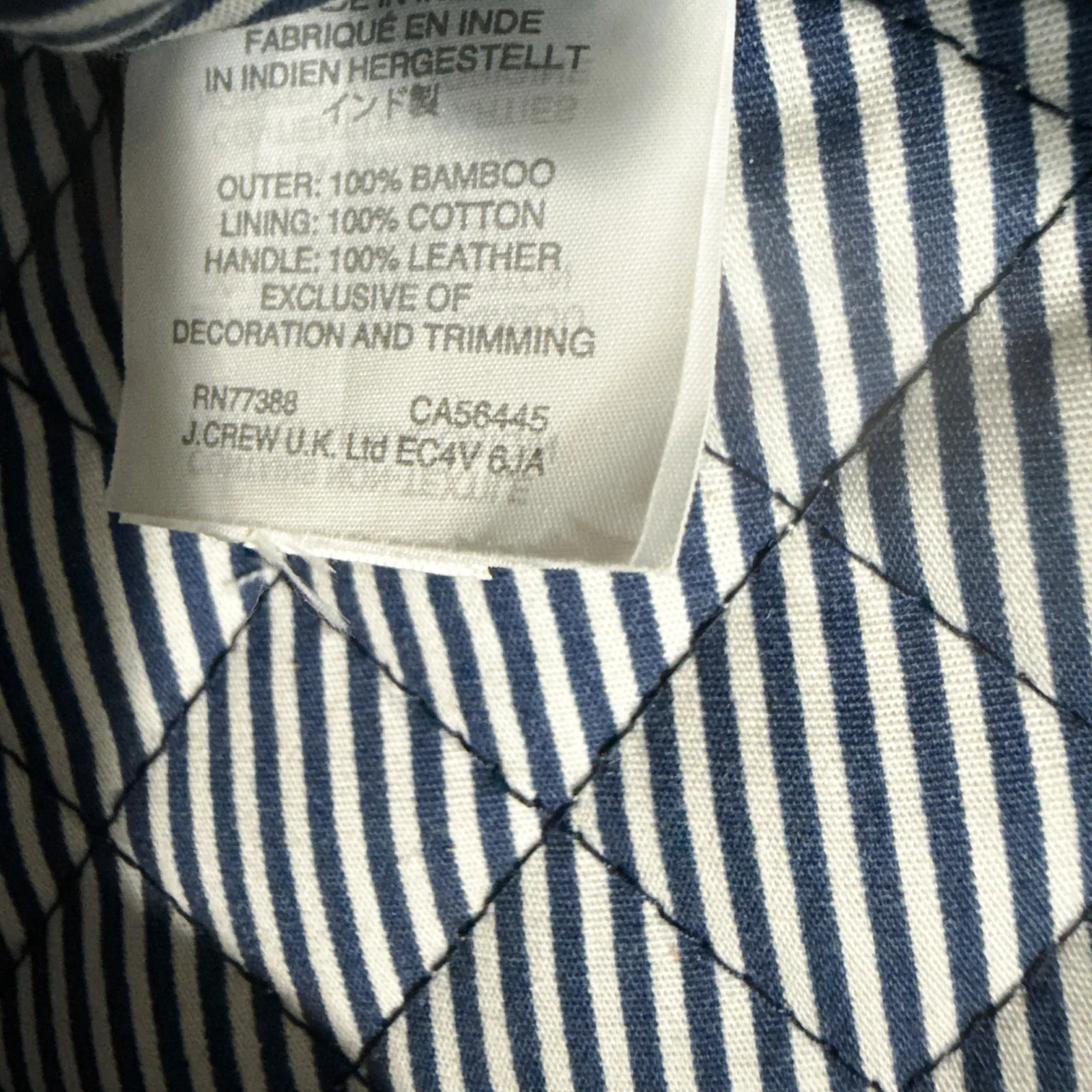 J.Crew Rattan Circle Crossbody Bag with Leather Strap – EUC Brown - Image 5