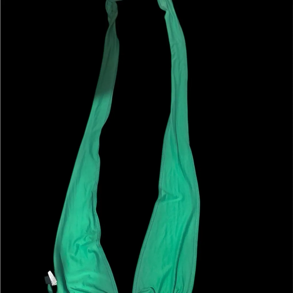 Green Tops Bundle – Cropped Sweater + Wrap Halter (2 Pieces) - Image 4