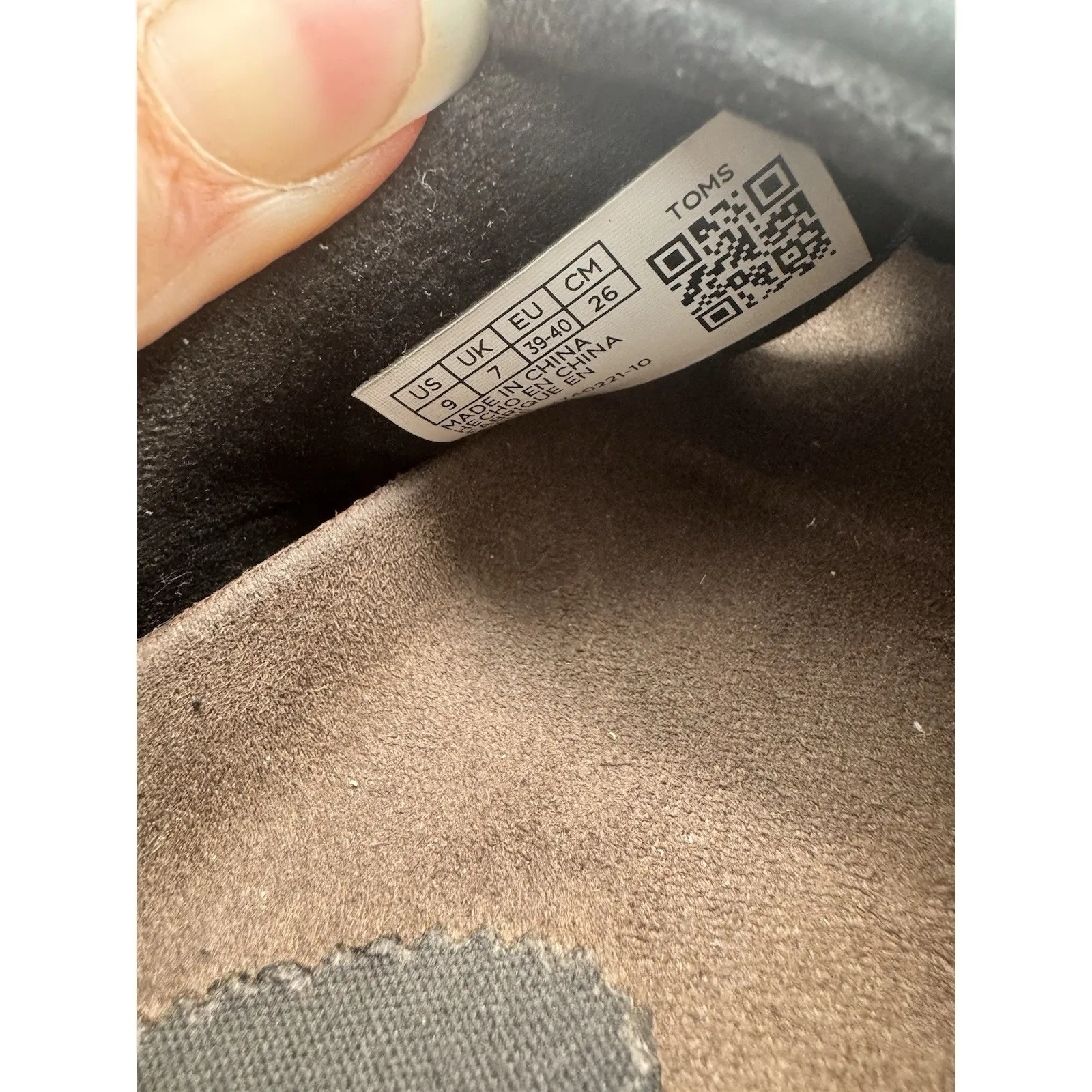 Tom’s Paloma Sandals Brown Black Platform Espadrille Leather Slides Womens Sz 9 - Image 10