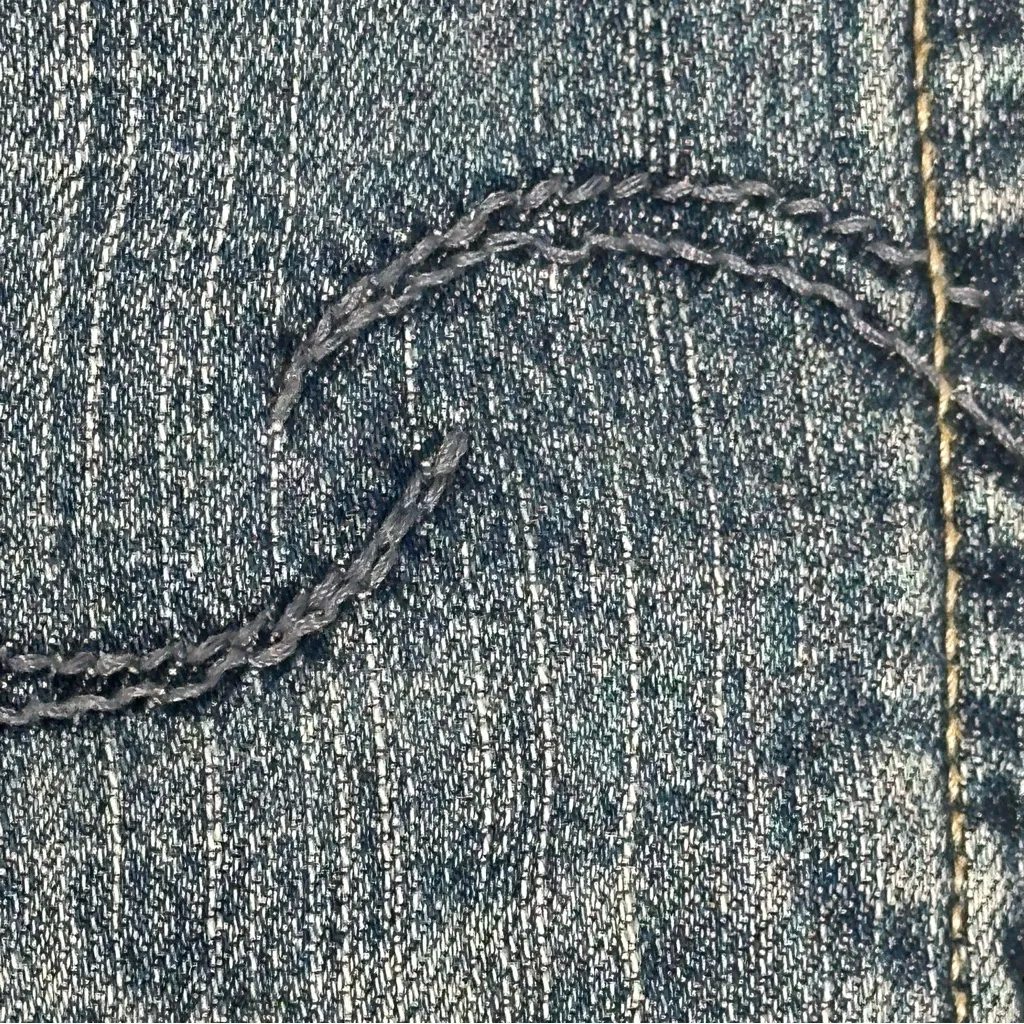 Vintage Y2K Levi Strauss Signature Low Rise Bootcut Jeans Sz 8 Medium Western - Image 7