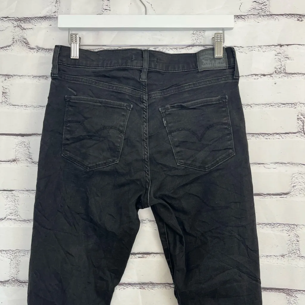 Levi’s 311 Shaping Skinny Jeans Women’s 30 Dark Wash Mid Rise Stretch Denim Y2K - Image 9