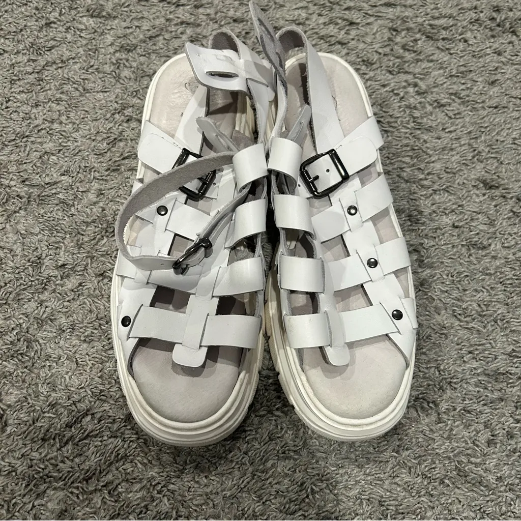 Free People Gia Gladiator Sandals SIZE 39 8.5 - Image 3