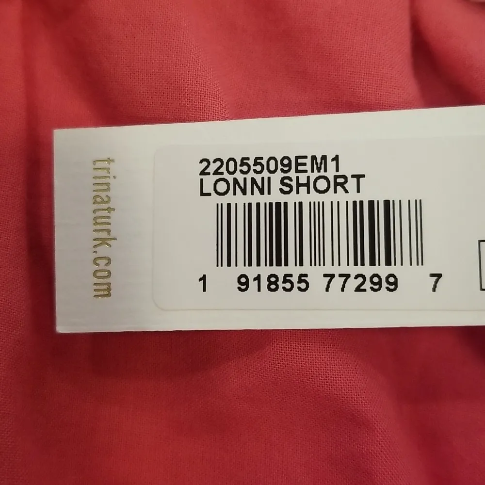 💕TRINA TURK💕 Lonni Short ~ Vista Voile Watermelon Red 6 NWT - Image 10