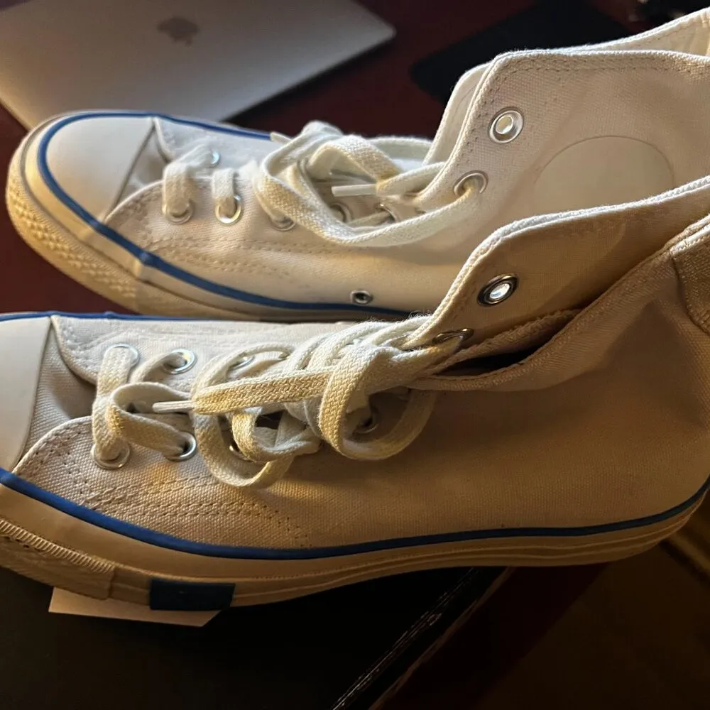 Converse Chuck Taylor All Star 70 Hi Undefeated Fundamentals Parchment Blue - Image 4